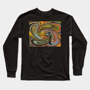 Four Swirls Long Sleeve T-Shirt